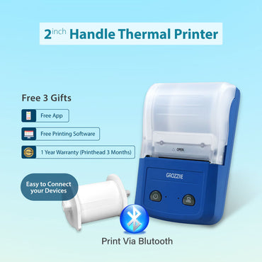 Thermal Label Printer,Bluetooth Mini Label Maker Printer | Price Tag,Sticker Printer for Android/i0S/Windows/Chrom0S