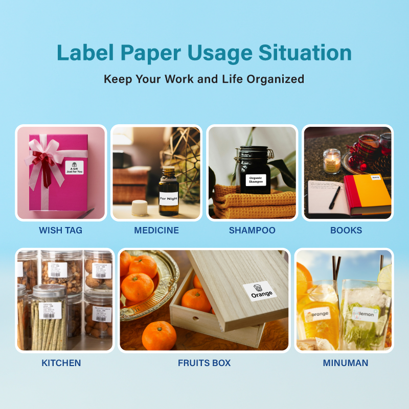 Thermal Label Printer,Bluetooth Mini Label Maker Printer | Price Tag,Sticker Printer for Android/i0S/Windows/Chrom0S