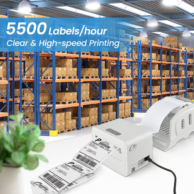 Thermal Printer Bluetooth Waybill Barcode Shipping Label Consignment Note Bluetooth Printer