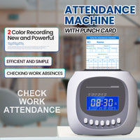 Punch Card Machine Attendance Machine Time Recorder Local Warranty Local-Card Set