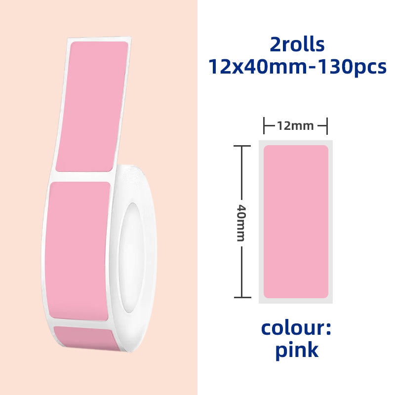 Label Paper Sticker, Roll Label Sticker for Price Tag, Barcodes, File Folder, Organizers
