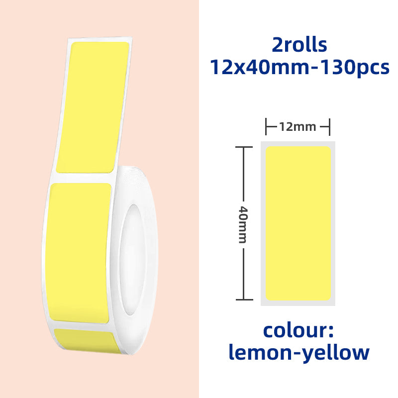 Label Paper Sticker, Roll Label Sticker for Price Tag, Barcodes, File Folder, Organizers