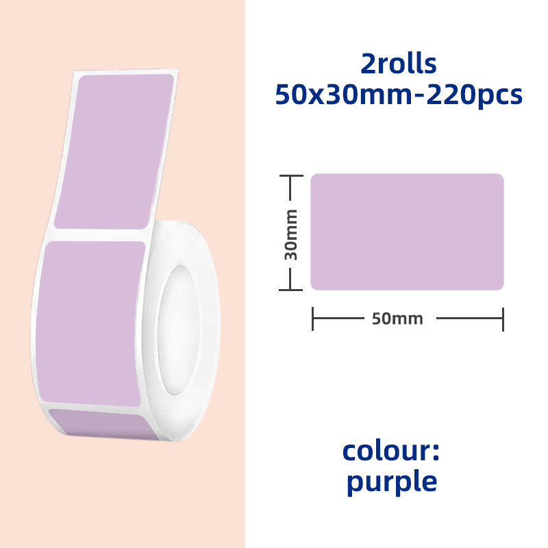Label Paper Sticker, Roll Label Sticker for Price Tag, Barcodes, File Folder, Organizers