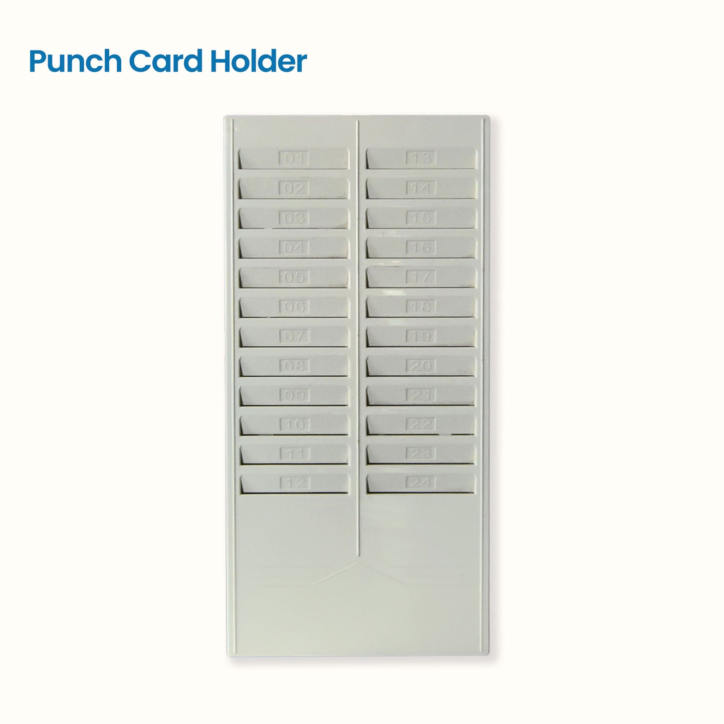 Punch Card, Cardholder, and Dual-Color Ribbon for Accurate Time Tracking Attendance Machine Accessories